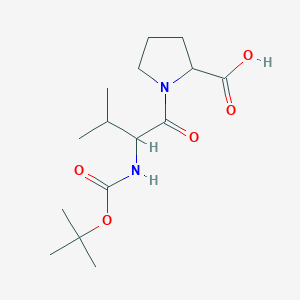 molecular formula C15H26N2O5 B8807195 Boc-Val-Pro-OH 