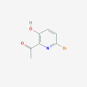 1-(6-Bromo-3-hydroxypyridin-2-YL)ethanone