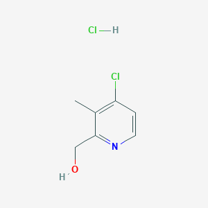 (4-Chloro-3-methylpyridin-2-yl)methanol hydrochloride