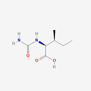 (2S,3S)-2-(carbamoylamino)-3-methylpentanoic acid