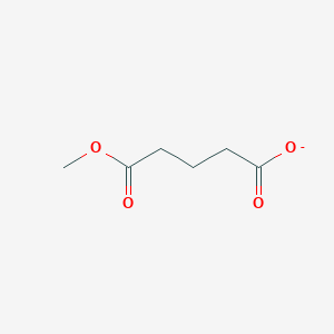 5-Methoxy-5-oxopentanoate