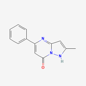 2-methyl-5-phenyl-4H-pyrazolo[1,5-a]pyrimidin-7-one