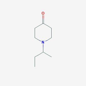 molecular formula C9H17NO B8807569 1-Sec-butyl-piperidin-4-one CAS No. 72544-17-3