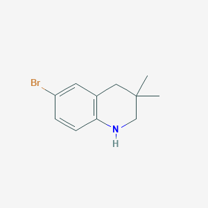6-Bromo-3,3-dimethyl-1,2,3,4-tetrahydroquinoline