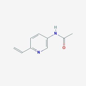 N-(6-vinylpyridin-3-yl)acetamide