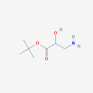 Tert-butyl 3-amino-2-hydroxypropanoate