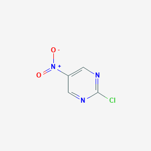 molecular formula C4H2ClN3O2 B088076 2-Chloro-5-nitropyrimidine CAS No. 10320-42-0