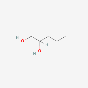 molecular formula C6H14O2 B8807628 4-Methylpentane-1,2-diol CAS No. 24347-54-4