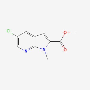 Methyl 5-chloro-1-methyl-1H-pyrrolo[2,3-b]pyridine-2-carboxylate