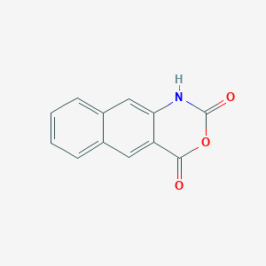 molecular formula C12H7NO3 B8807859 2H-naphtho[2,3-d][1,3]oxazine-2,4(1H)-dione CAS No. 29753-32-0