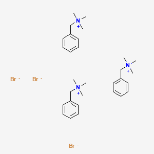 molecular formula C30H48Br3N3 B8807881 Benzyltrimethylammonium tribromide 