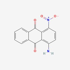 molecular formula C14H8N2O4 B8807929 1-Amino-4-nitroanthracene-9,10-dione CAS No. 6937-74-2