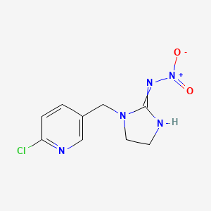 molecular formula C9H10ClN5O2 B8807932 Imidacloprid 