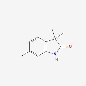 molecular formula C11H13NO B8807958 3,3,6-Trimethylindolin-2-one 