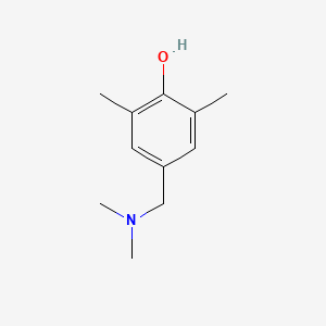 molecular formula C11H17NO B8808000 Phenol, 4-[(dimethylamino)methyl]-2,6-dimethyl- CAS No. 42900-95-8