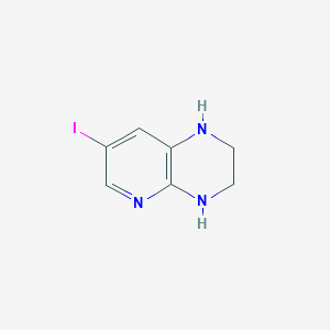 7-Iodo-1,2,3,4-tetrahydropyrido[2,3-b]pyrazine