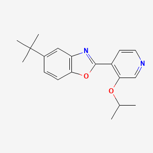 5-(tert-Butyl)-2-(3-isopropoxypyridin-4-yl)benzo[d]oxazole
