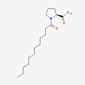 molecular formula C17H31NO3 B8808139 Lauroyl proline 