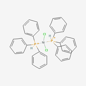 molecular formula C36H32Cl2NiP2+2 B8808143 Bis(triphenylphosphine)nickel(II)chloride 