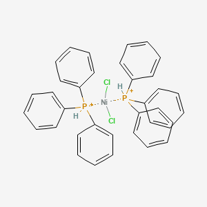 molecular formula C36H32Cl2NiP2+2 B8808143 Bis(triphenylphosphine)nickel(II) chloride 