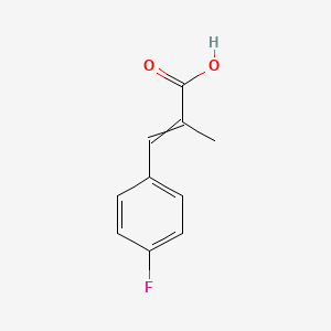 3-(4-Fluorophenyl)-2-methylprop-2-enoic acid