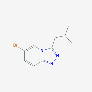 6-Bromo-3-isobutyl-[1,2,4]triazolo[4,3-a]pyridine