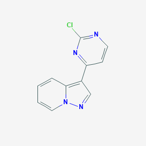 3-(2-Chloropyrimidin-4-YL)pyrazolo[1,5-A]pyridine