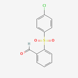 2-[(4-Chlorophenyl)sulfonyl]benzaldehyde