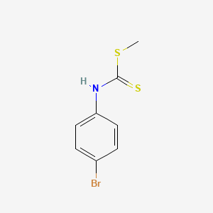 molecular formula C8H8BrNS2 B8808405 methyl N-(4-bromophenyl)carbamodithioate CAS No. 23121-37-1