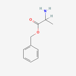 molecular formula C10H13NO2 B8808450 benzyl 2-aminopropanoate 