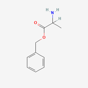 molecular formula C10H13NO2 B8808450 Benzyl L-alaninate hydrochloride 