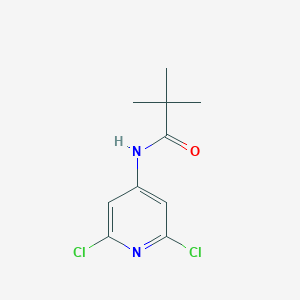 N-(2,6-dichloropyridin-4-yl)pivalamide