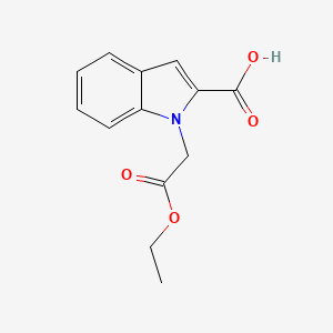 1-(2-Ethoxy-2-oxoethyl)-1H-indole-2-carboxylic acid