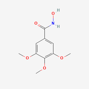 molecular formula C10H13NO5 B8808521 N-Hydroxy-3,4,5-trimethoxybenzamide CAS No. 15494-44-7