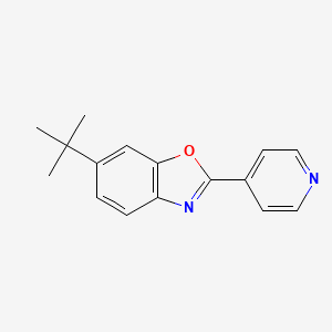 6-(tert-Butyl)-2-(pyridin-4-yl)benzo[d]oxazole