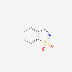 B8808539 Benzo[d]isothiazole 1,1-dioxide CAS No. 5669-05-6