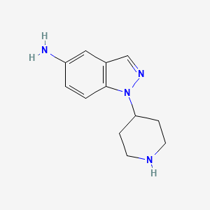1-(Piperidin-4-yl)-1H-indazol-5-amine