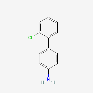 molecular formula C12H10ClN B8808624 2'-Chloro-[1,1'-biphenyl]-4-amine 