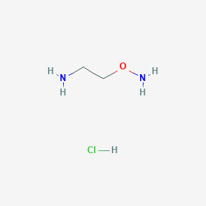 molecular formula C2H9ClN2O B8808696 2-(Aminooxy)ethanamine hydrochloride CAS No. 157128-57-9