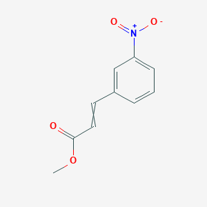 molecular formula C10H9NO4 B8808736 Methyl 3-(3-nitrophenyl)prop-2-enoate 