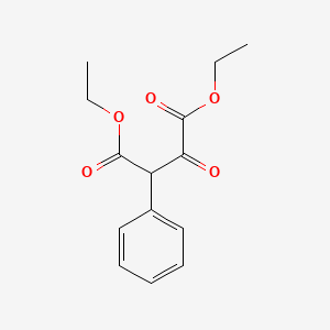 molecular formula C14H16O5 B8808801 Diethyl 2-oxo-3-phenylsuccinate CAS No. 7147-33-3