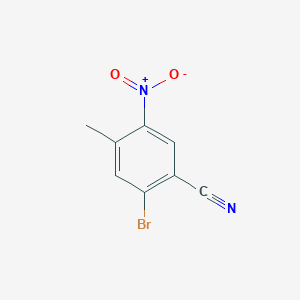 2-Bromo-4-methyl-5-nitrobenzonitrile
