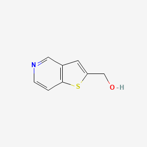molecular formula C8H7NOS B8808853 Thieno[3,2-c]pyridin-2-ylmethanol 