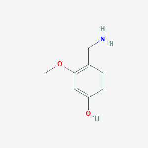 4-(Aminomethyl)-3-methoxyphenol