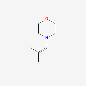 Morpholine, 4-(2-methyl-1-propenyl)-