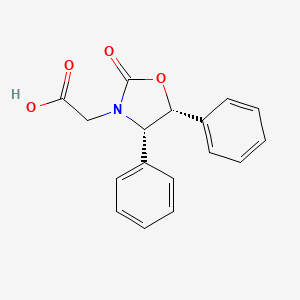2-((4S,5R)-2-Oxo-4,5-diphenyloxazolidin-3-yl)acetic acid
