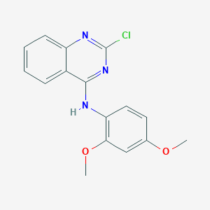 2-chloro-N-(2,4-dimethoxyphenyl)quinazolin-4-amine
