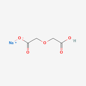 molecular formula C4H5NaO5 B8808935 Sodium hydrogen oxydi(acetate) CAS No. 50795-24-9