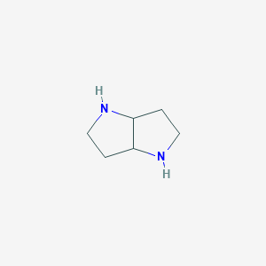 molecular formula C6H12N2 B8808959 Octahydropyrrolo[3,2-b]pyrrole 
