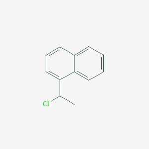 molecular formula C12H11Cl B8809003 1-(1-Chloroethyl)naphthalene CAS No. 62094-18-2
